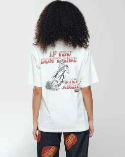 Cherry Tees & Long Sleeves-Ride Pocket Tee (White)