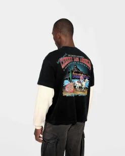 Cherry Tees & Long Sleeves-River Run Boxy Pocket Thermal L/S (Ash)