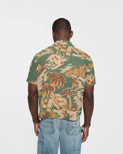 Cherry Shirting-Safari Vacation Shirt (Camo)