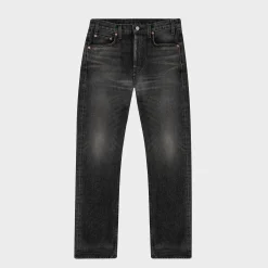 Cherry Pants-Straight Leg 5 Pocket Denim (Black)