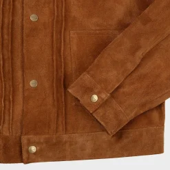 Cherry Jackets-Suede Rancher Jacket (Cigar)