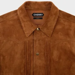 Cherry Jackets-Suede Rancher Jacket (Cigar)