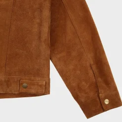 Cherry Jackets-Suede Rancher Jacket (Cigar)