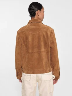 Cherry Jackets-Suede Rancher Jacket (Cigar)