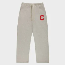 Cherry Sweatpants-Western Athletic Parachute Sweatpants (Heather Grey)