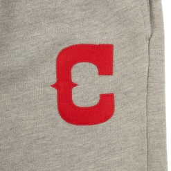 Cherry Sweatpants-Western Athletic Parachute Sweatpants (Heather Grey)