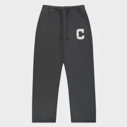 Cherry Sweatpants-Western Athletic Parachute Sweatpants (Black)