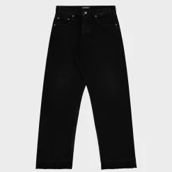 Cherry Pants-Wide Leg 5 Pocket Denim (Black)