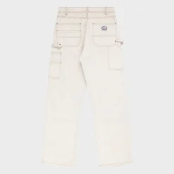 Cherry Pants-Wide Leg Canvas Double Knee (Vintage White)