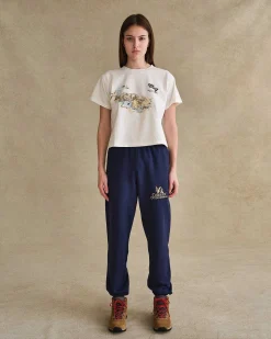 Cherry Women'S-Wilderness Boxy Baby Tee (White)