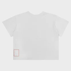 Cherry Women'S-Wilderness Boxy Baby Tee (White)
